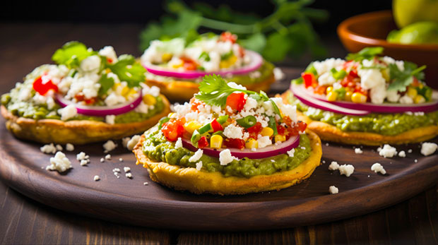 Handmade Mexican Sopes: A Delicious and Colorful Traditional Din