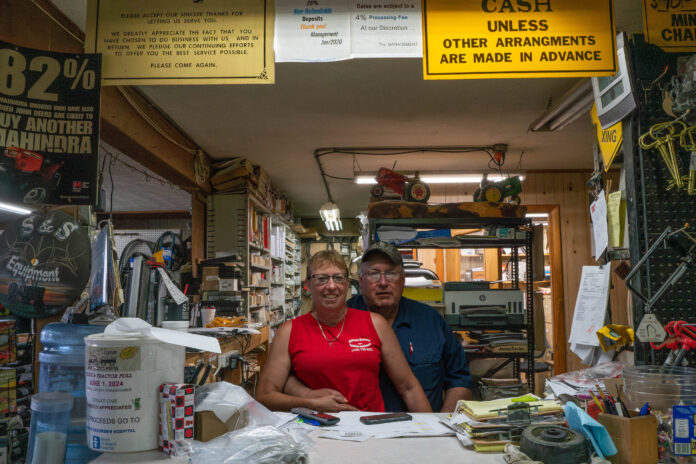 bud and maryann at counter S&S Equipment