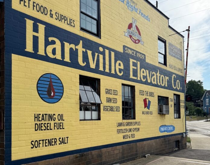 Hartville Iconic sign on the square