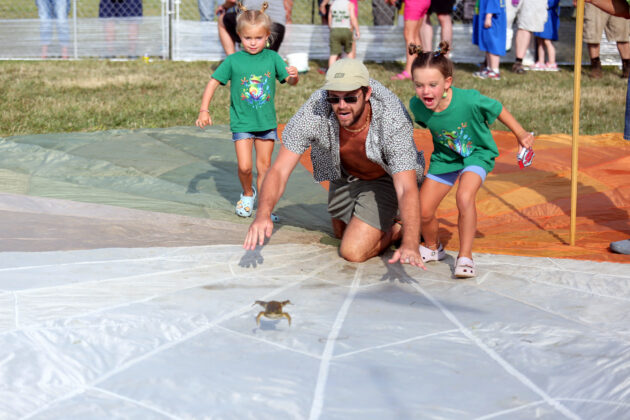 Frog jump-off