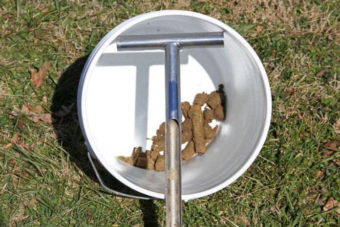 soil testing bucket