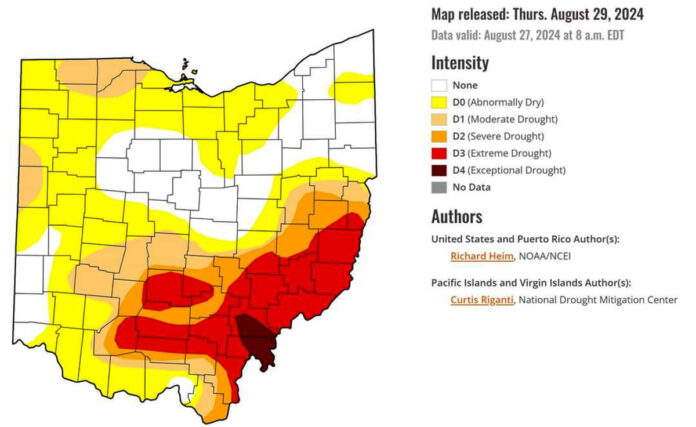 USDA Drought Graphic USDA Drought Graphic