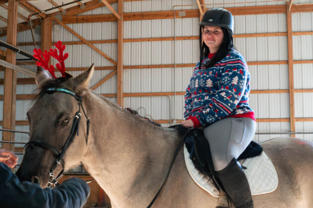 Ugly Christmas Sweater Horse Show