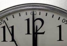 New Year’s Eve Challenge clock