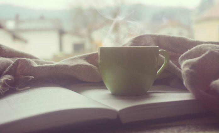 coffee and book coffee and book