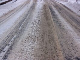 snow road