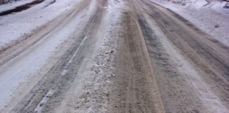 snow road